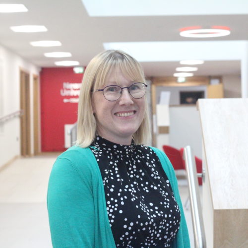 Dr Claire Monk from Newman University